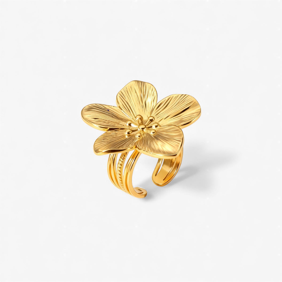 Anillo Flor en Pleno
