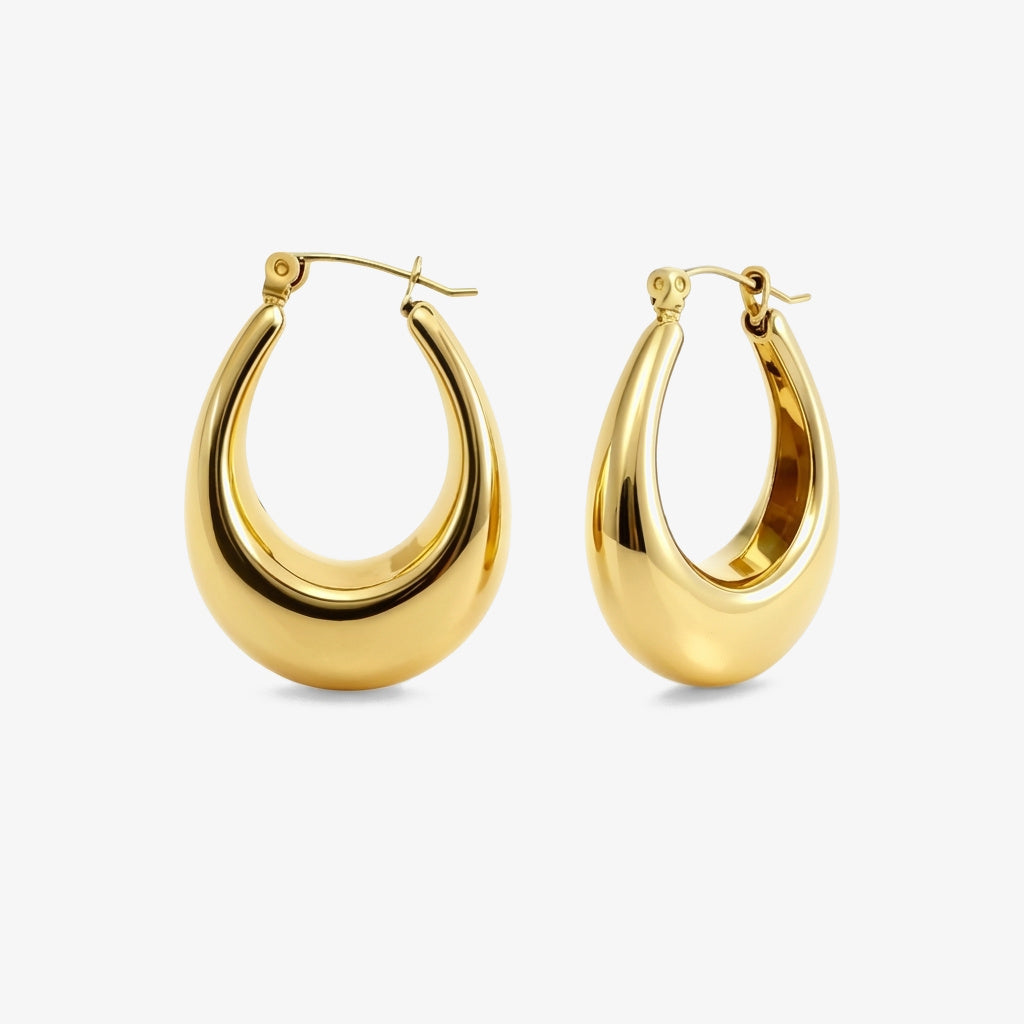 Pendientes Gota Esculpida