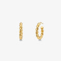 Pendientes Trenza Dorada