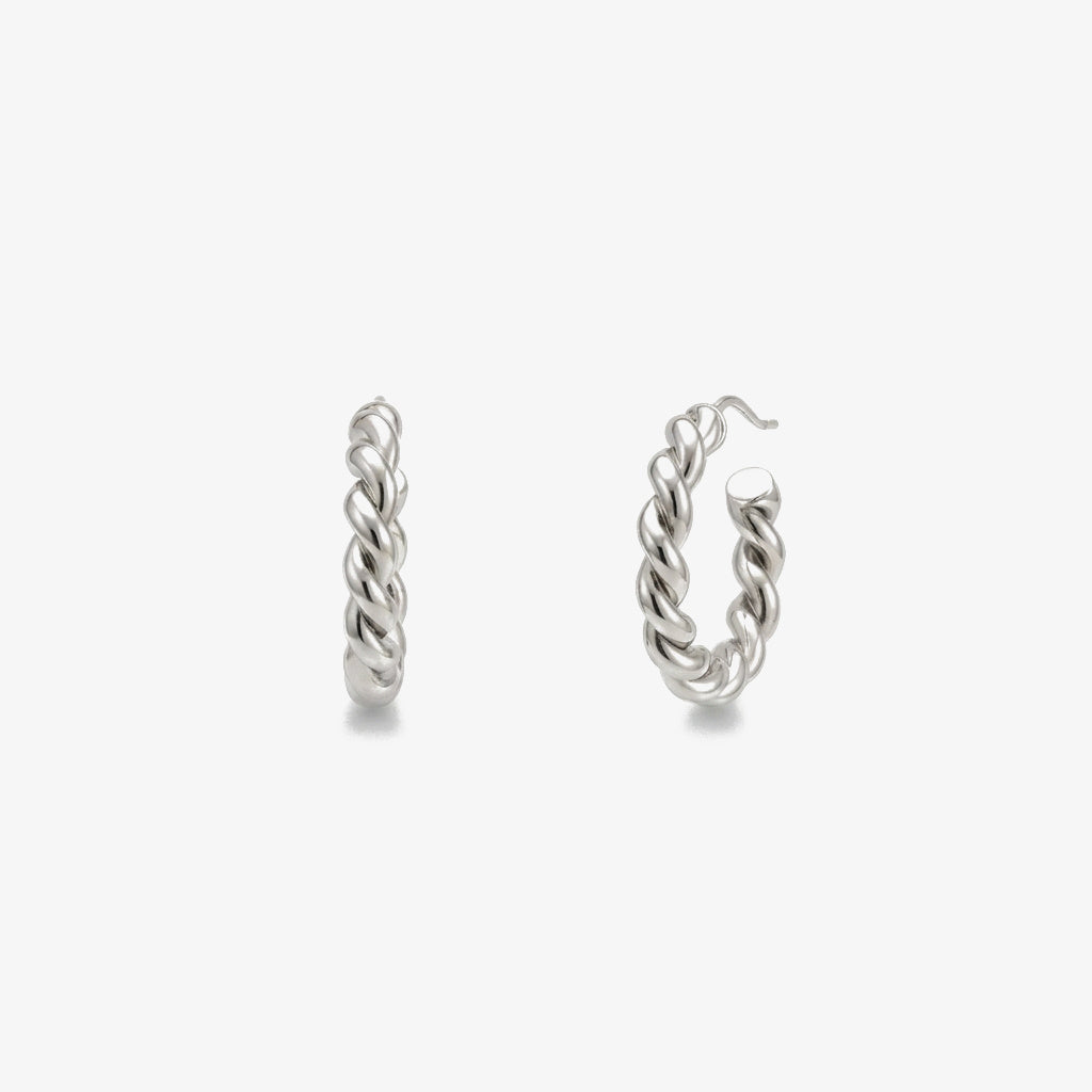 Pendientes Trenza Dorada