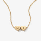 Pulsera Corazones con Iniciales