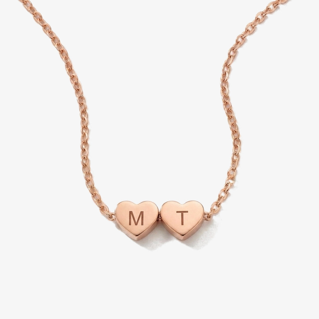 Pulseira Corações com Iniciais