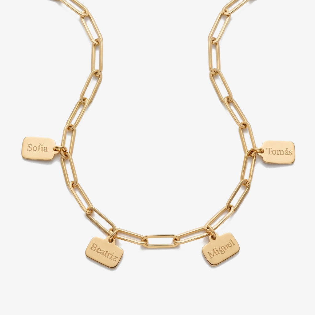 Pulseira Elos com Nomes