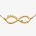 Pulsera Infinito con Nombres