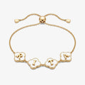 Pulsera Tréboles con Nombre