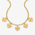 Pulsera Corazones con Nombres
