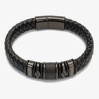 Pulseira de Couro com Nomes