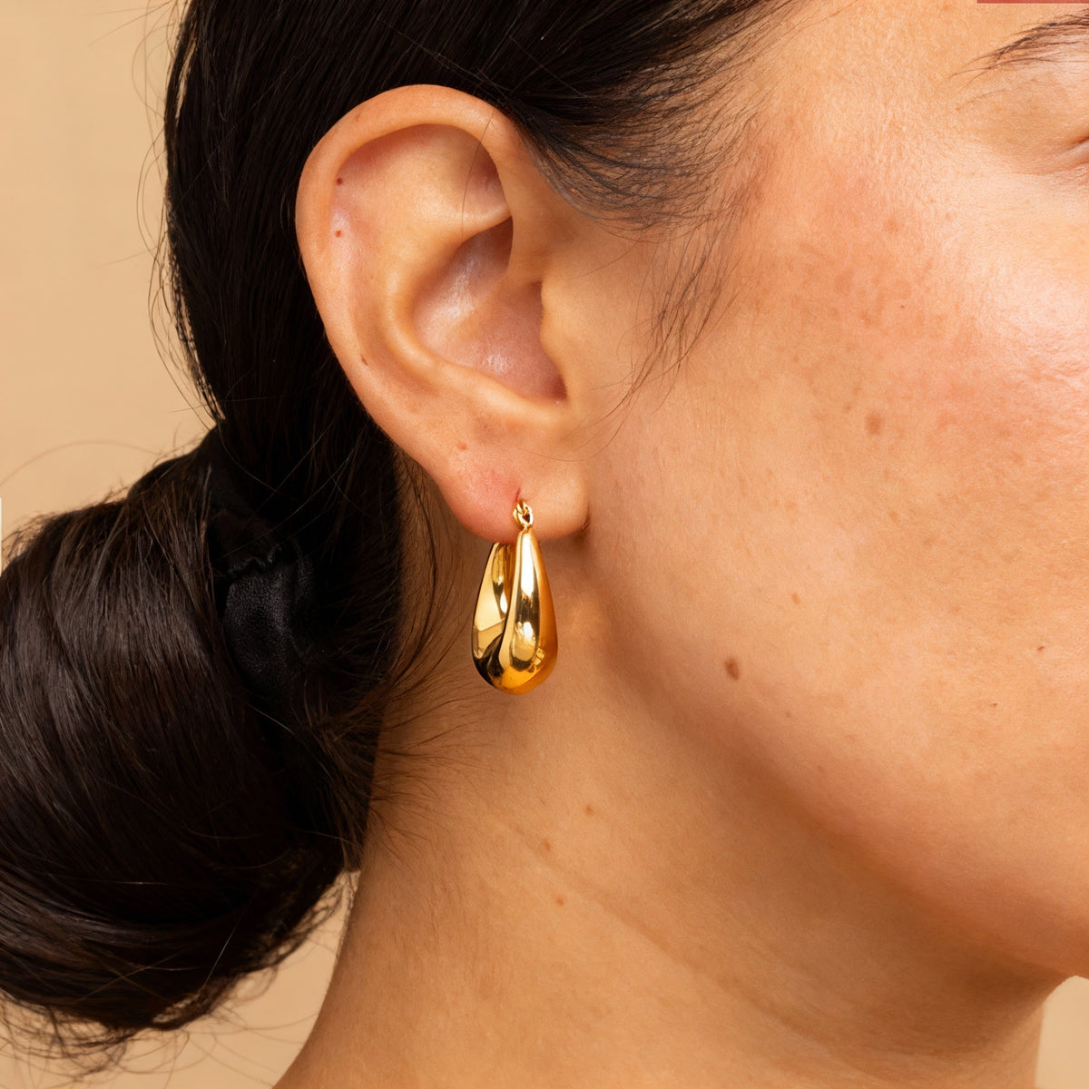 Pendientes Gota Esculpida