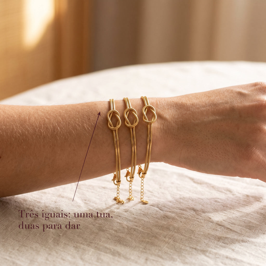 Pulseiras Nó da Amizade